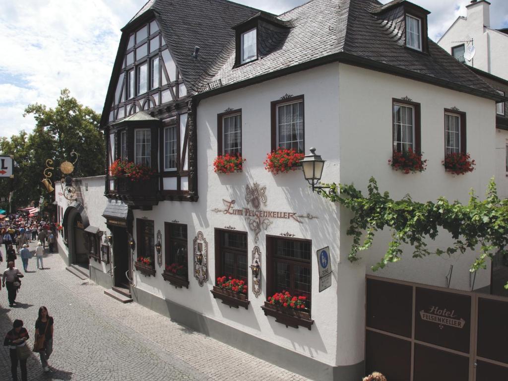 Hotel Felsenkeller Rüdesheim am Rhein Esterno foto