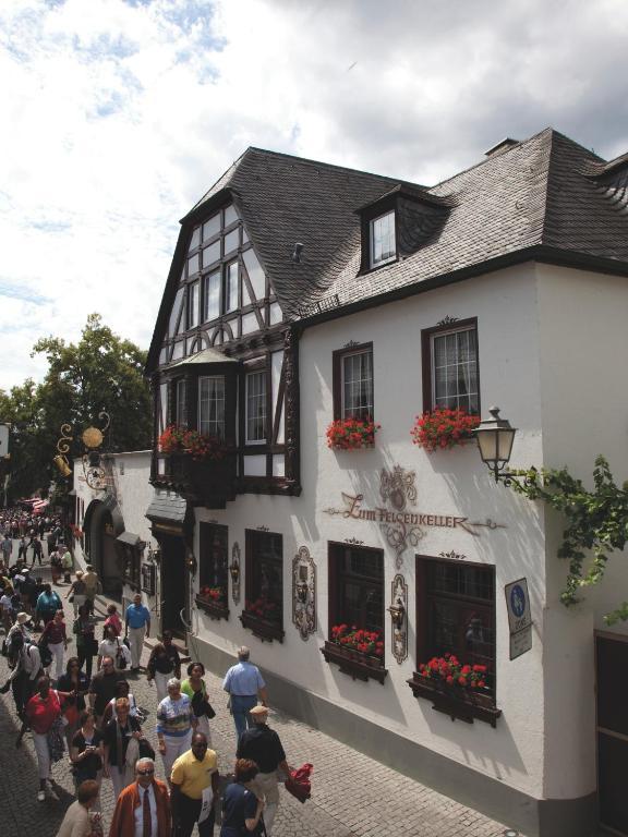 Hotel Felsenkeller Rüdesheim am Rhein Esterno foto